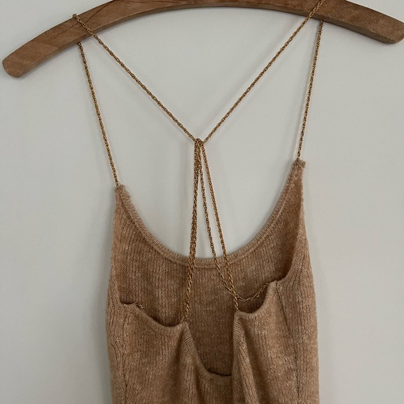 Zara knit dress with chains - Picture 4 of 4